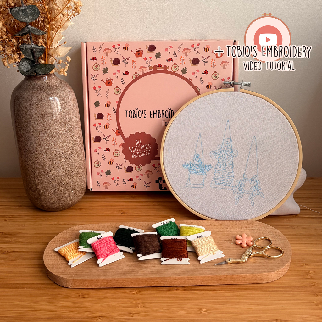 Hang In There - Embroidery Kit