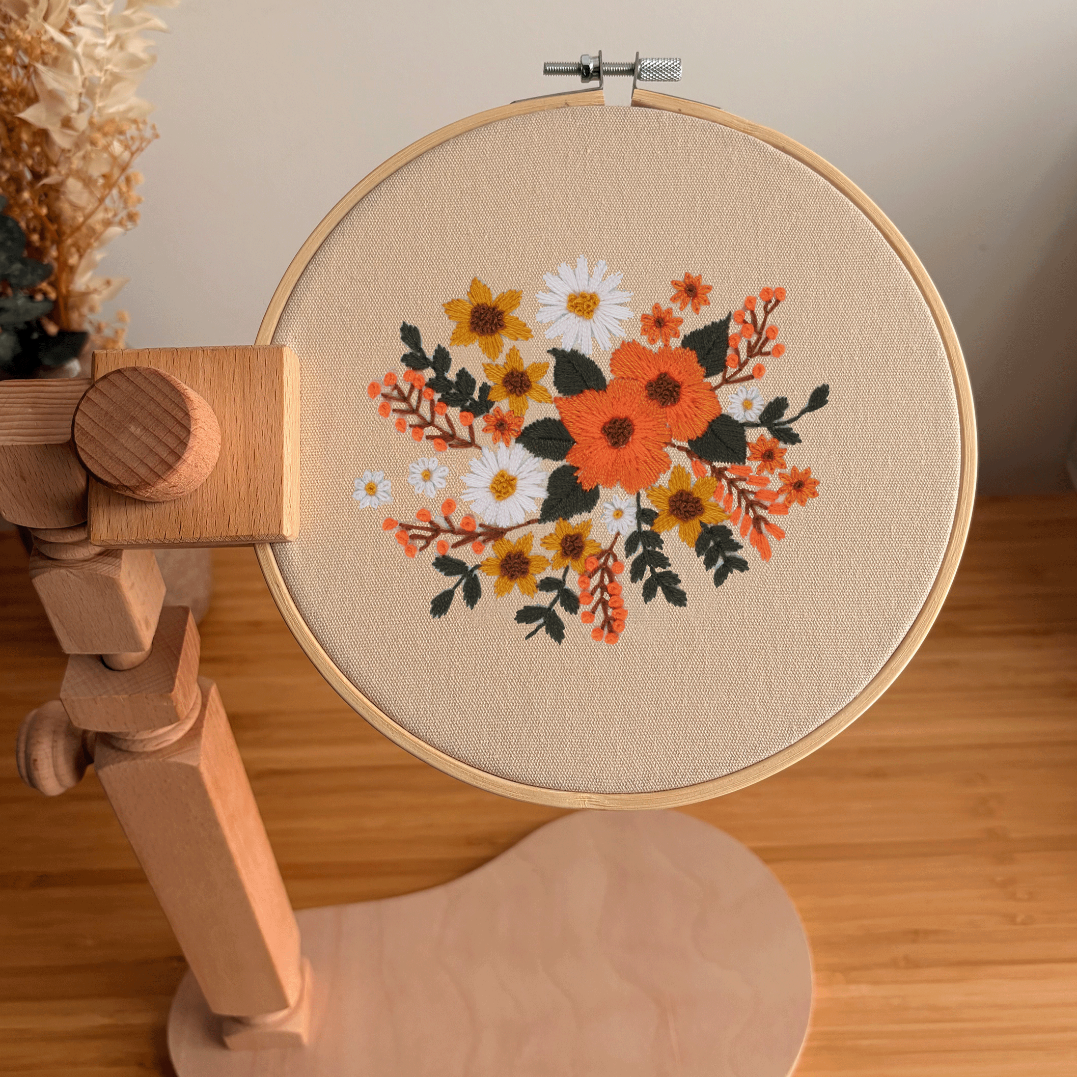 Autumn Bloom - Embroidery Kit