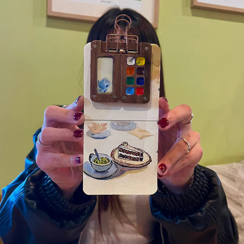 Kit d'aquarelle miniature