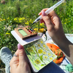 Kit d'aquarelle miniature