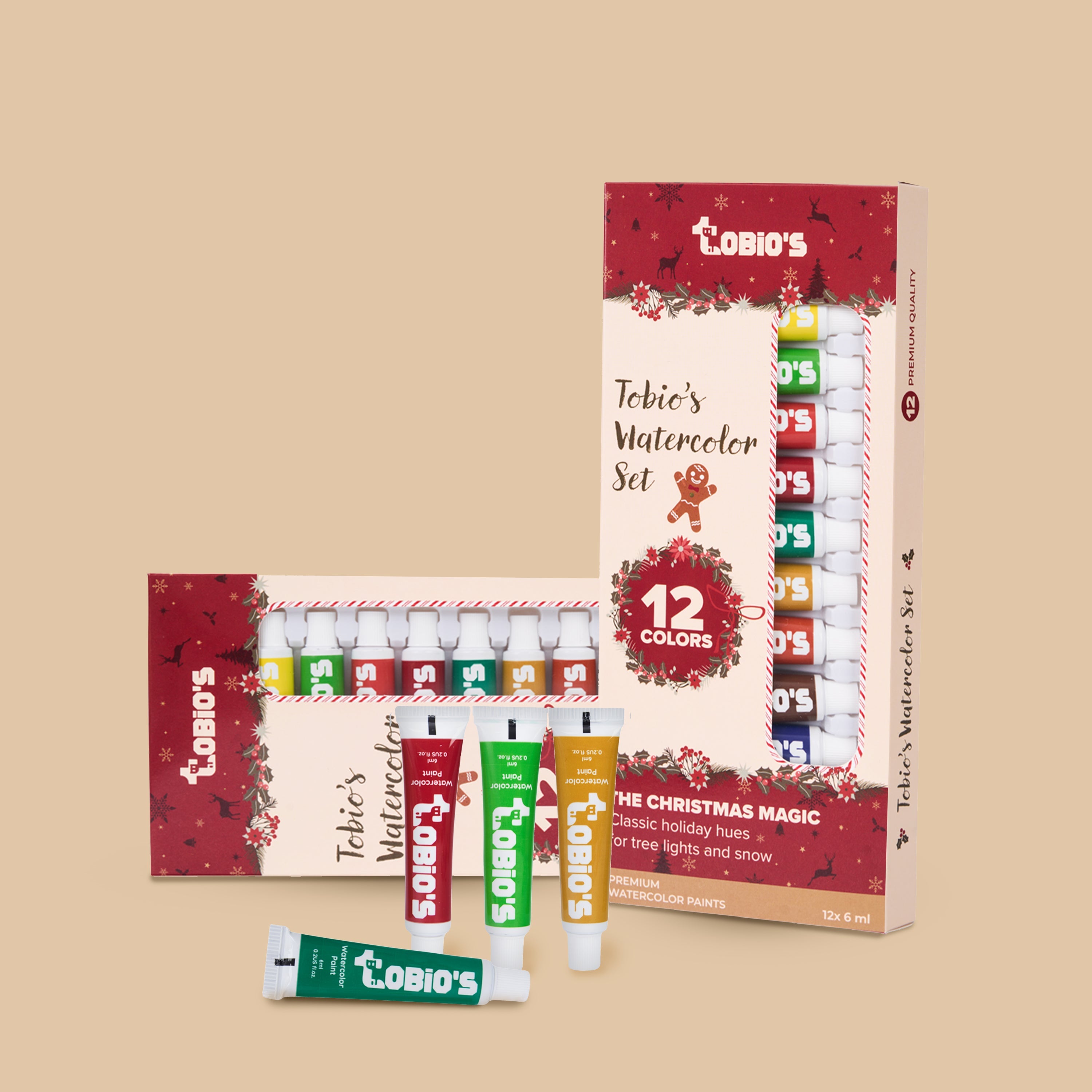 Tobio's Christmas Paints - Limited Edition