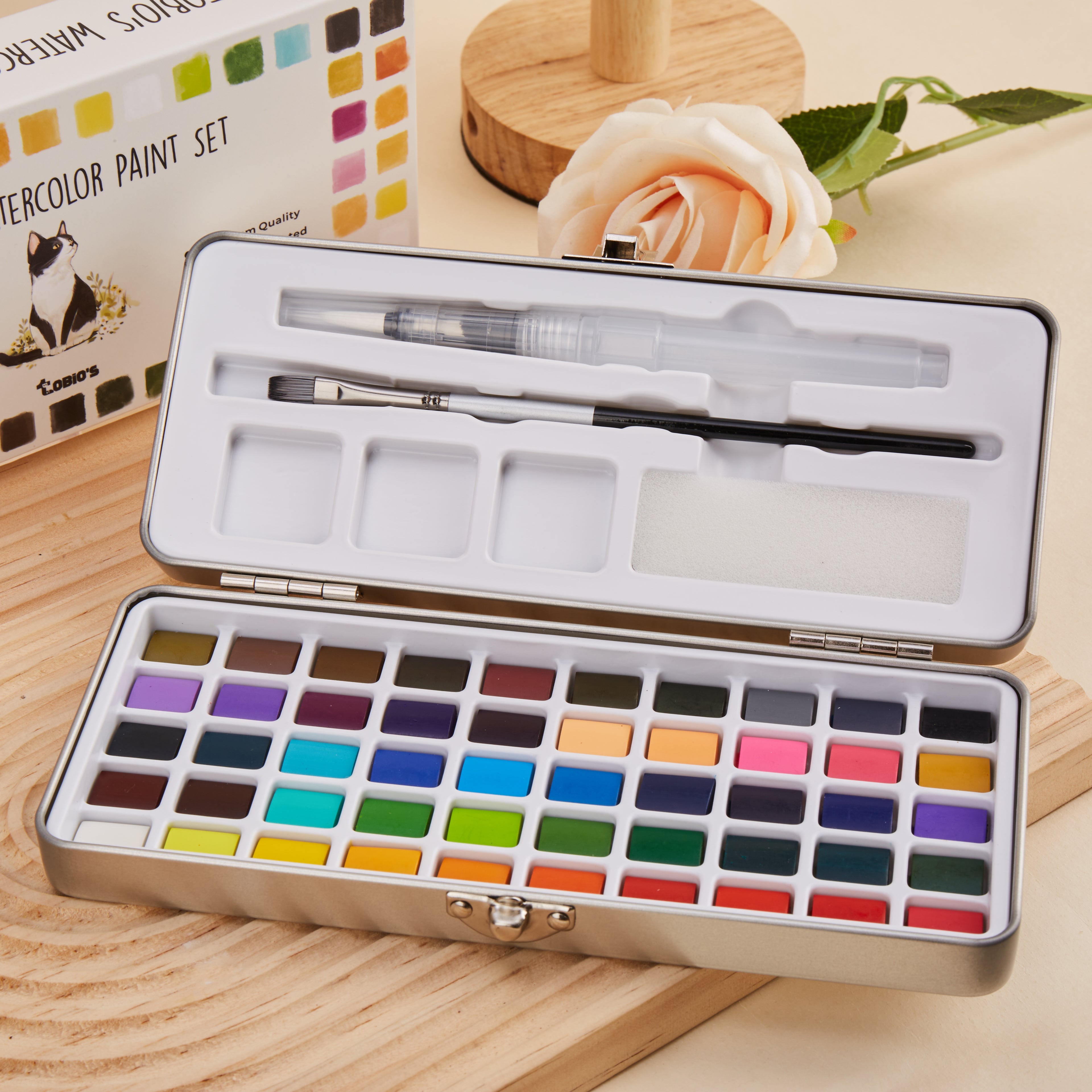 Tobio's™ 50 Watercolor Paint Set