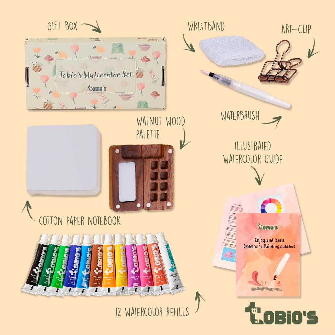 Tobioskits Watercolor Kit