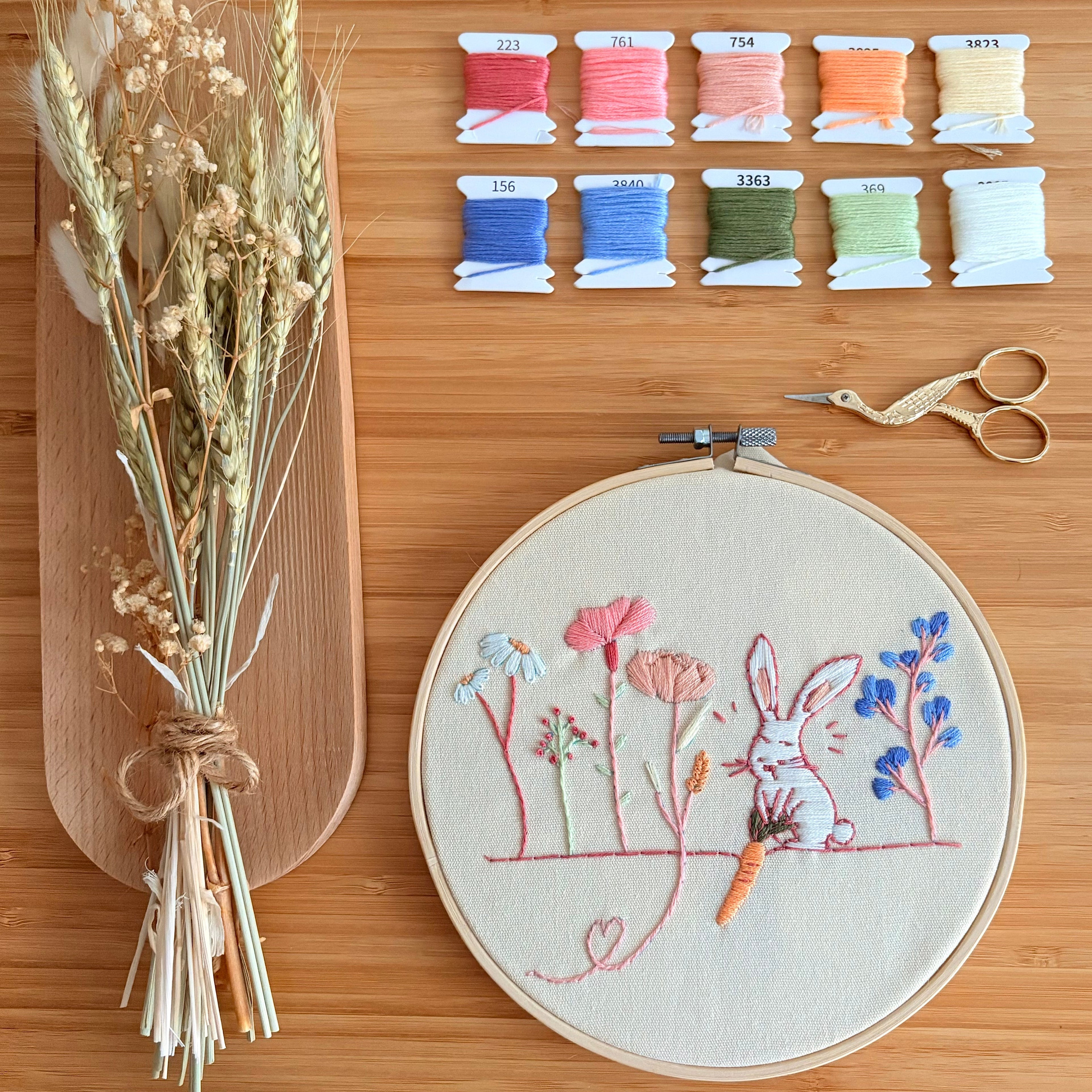 Coco the Rabbit - Embroidery Kit