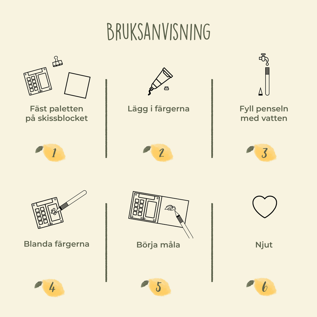 Tobios Mini Akvarellset