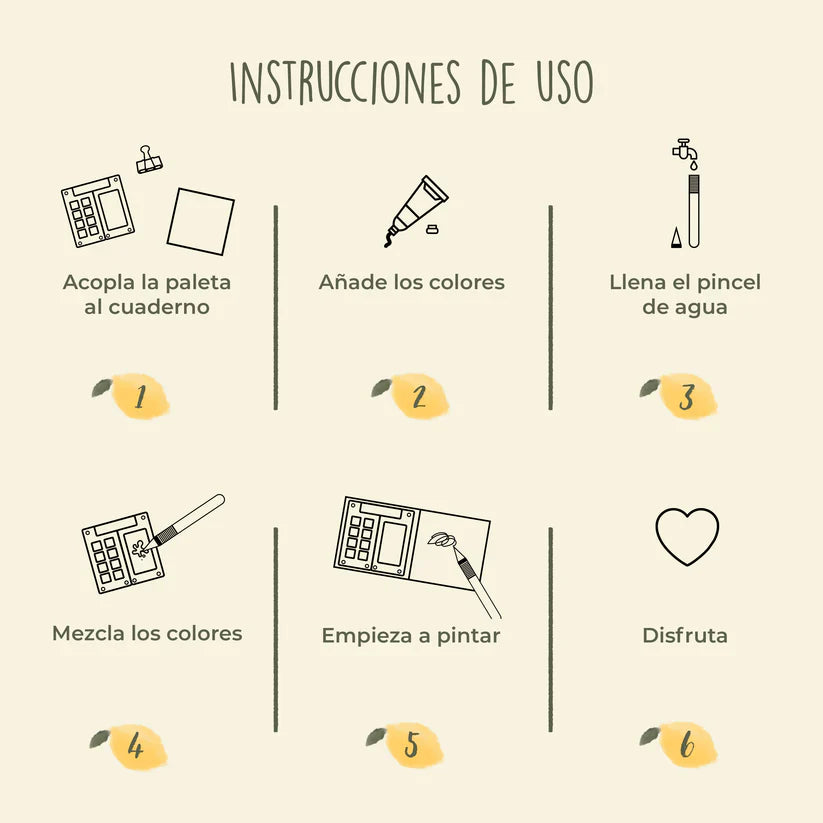 Tobio's™ Set de Mini-Acuarelas