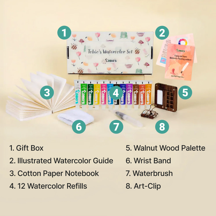 Tobio's™ Watercolor Kit