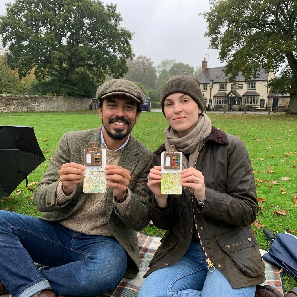 Mini Watercolor Paint Set