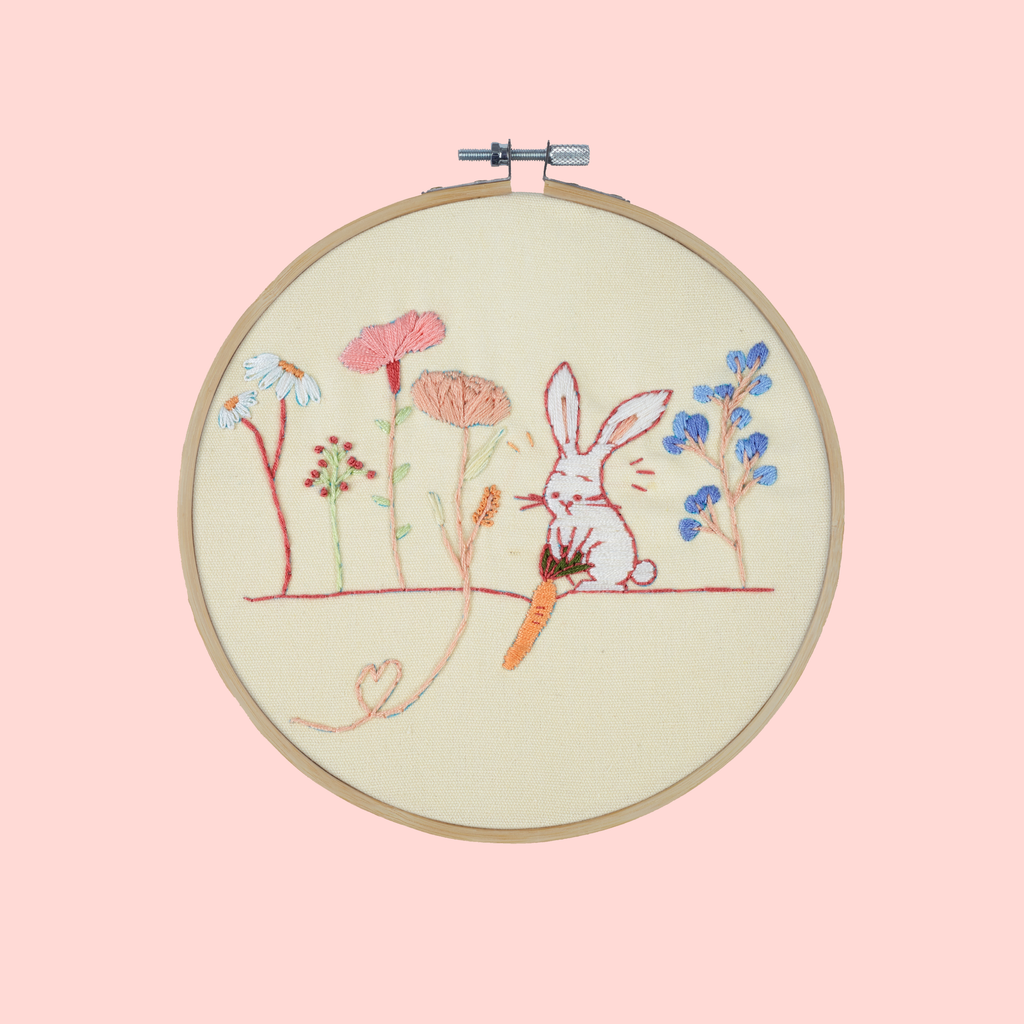 Coco the Rabbit - Embroidery Kit