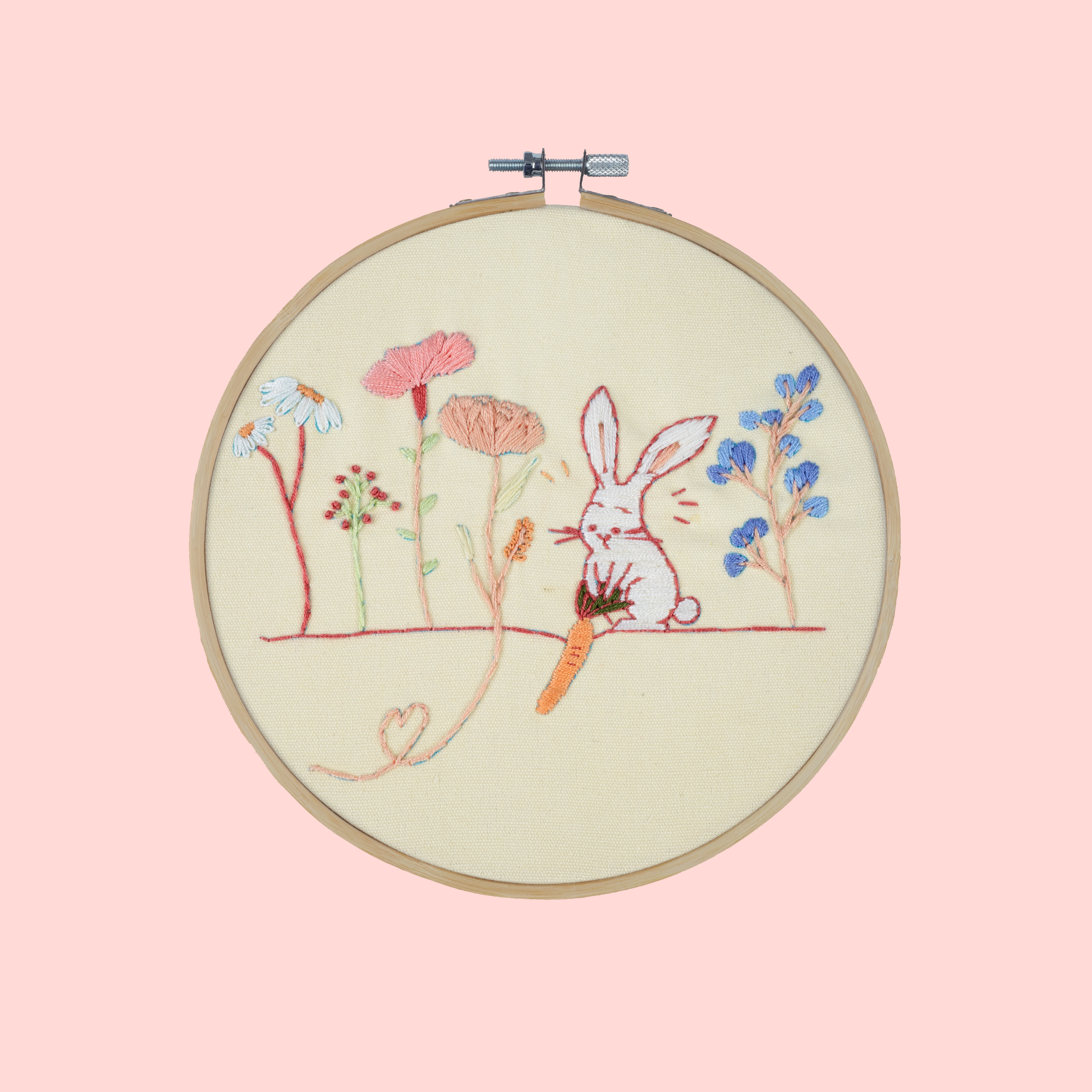 Coco the Rabbit - Embroidery Kit