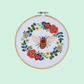 Buzzy the Bee - Embroidery Kit