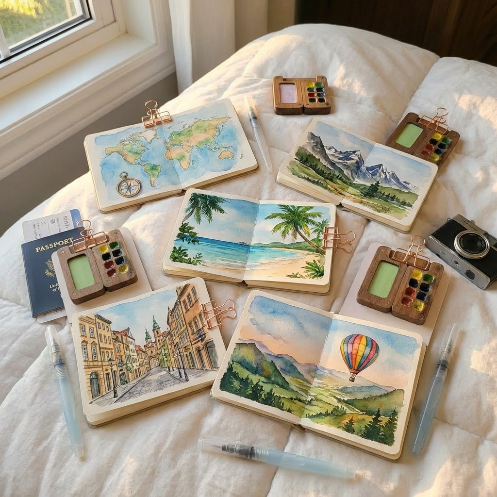 5 modèles de voyage à imprimer