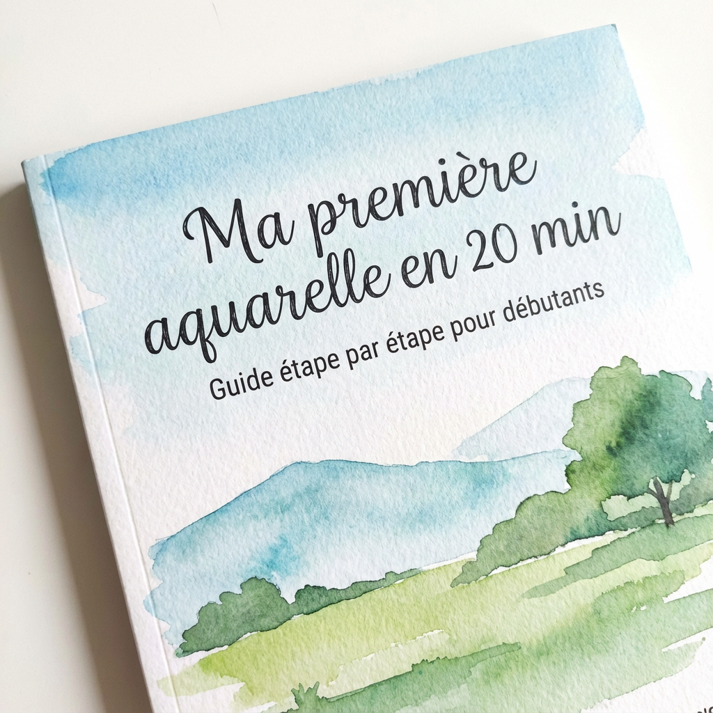 E-book "Ma première aquarelle en 20 min"